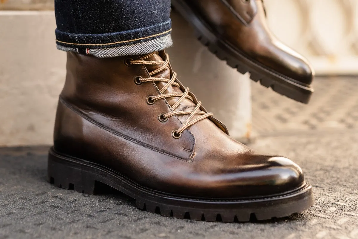 The Diesel Army Boot - Chocolate