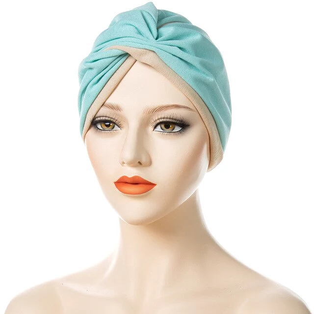 Turban Queen Montana (Light Blue)