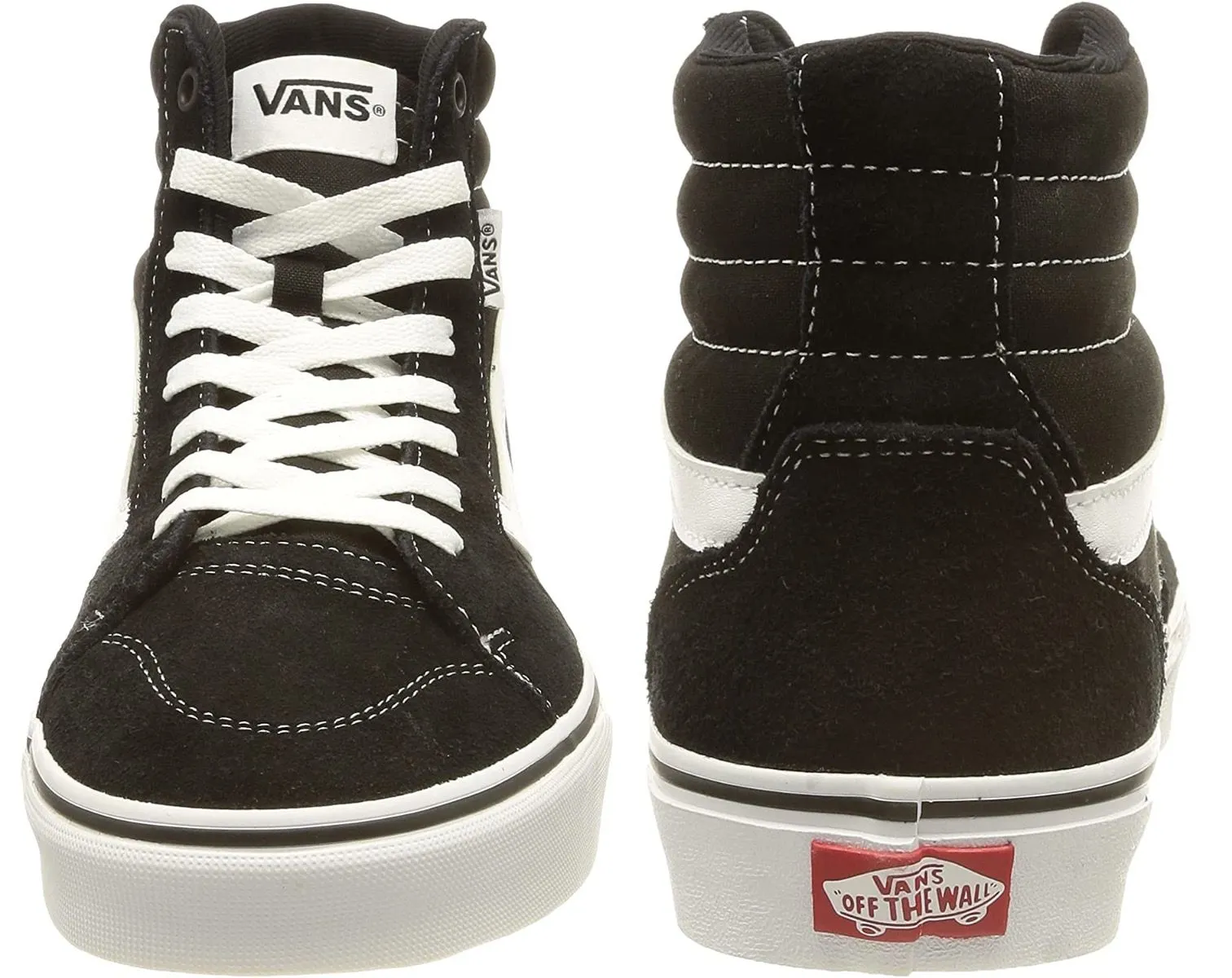 VANS Filmore High Stripe Trainers Black White