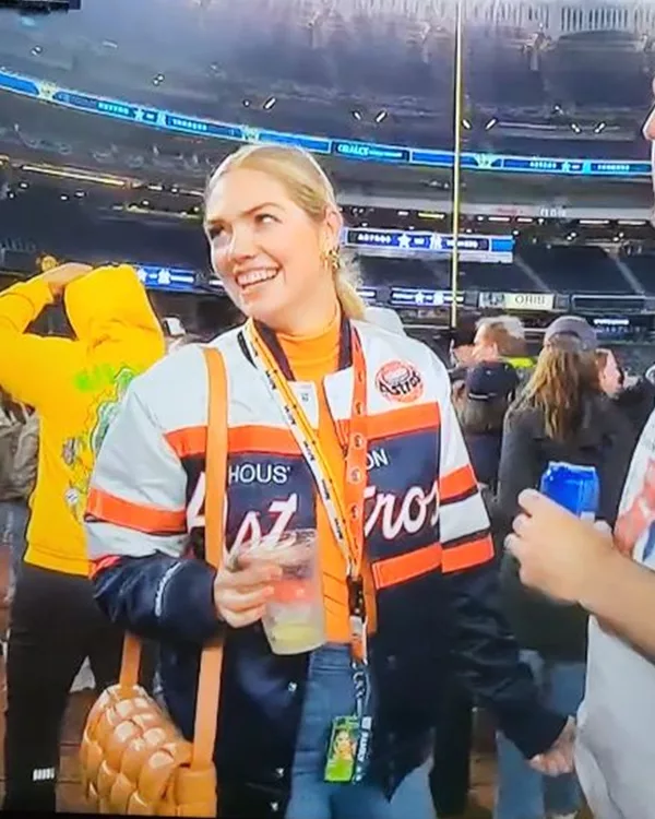 Verlander 85 Jacket | ALCS Baseball Kate Upton Jacket