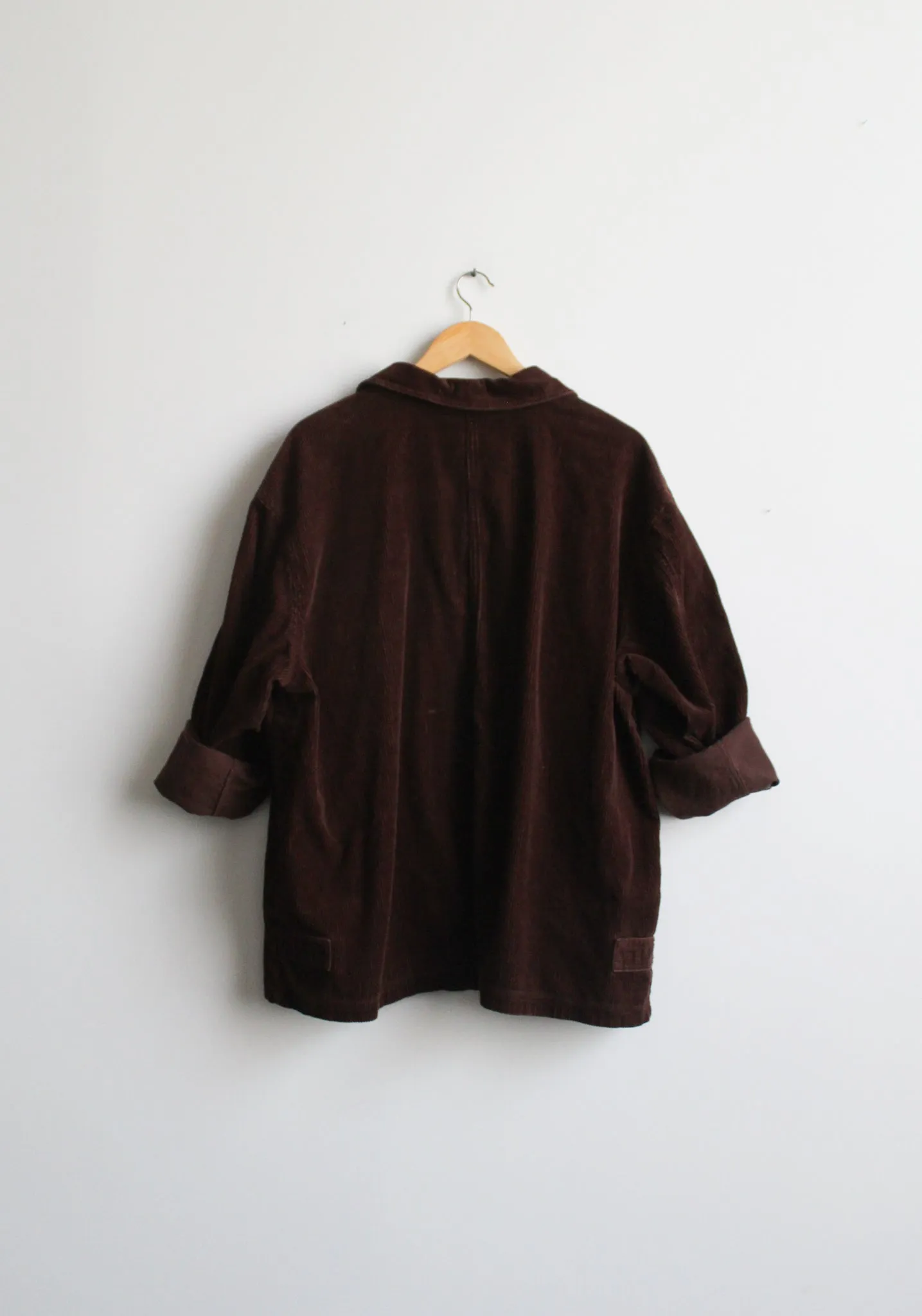 walnut corduroy chore coat