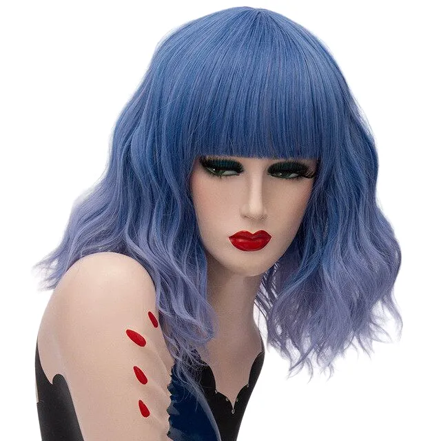 Wig Queen Kumara (Light Blue)