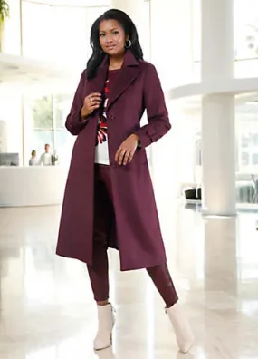 Witt Wool Blend Belted Coat